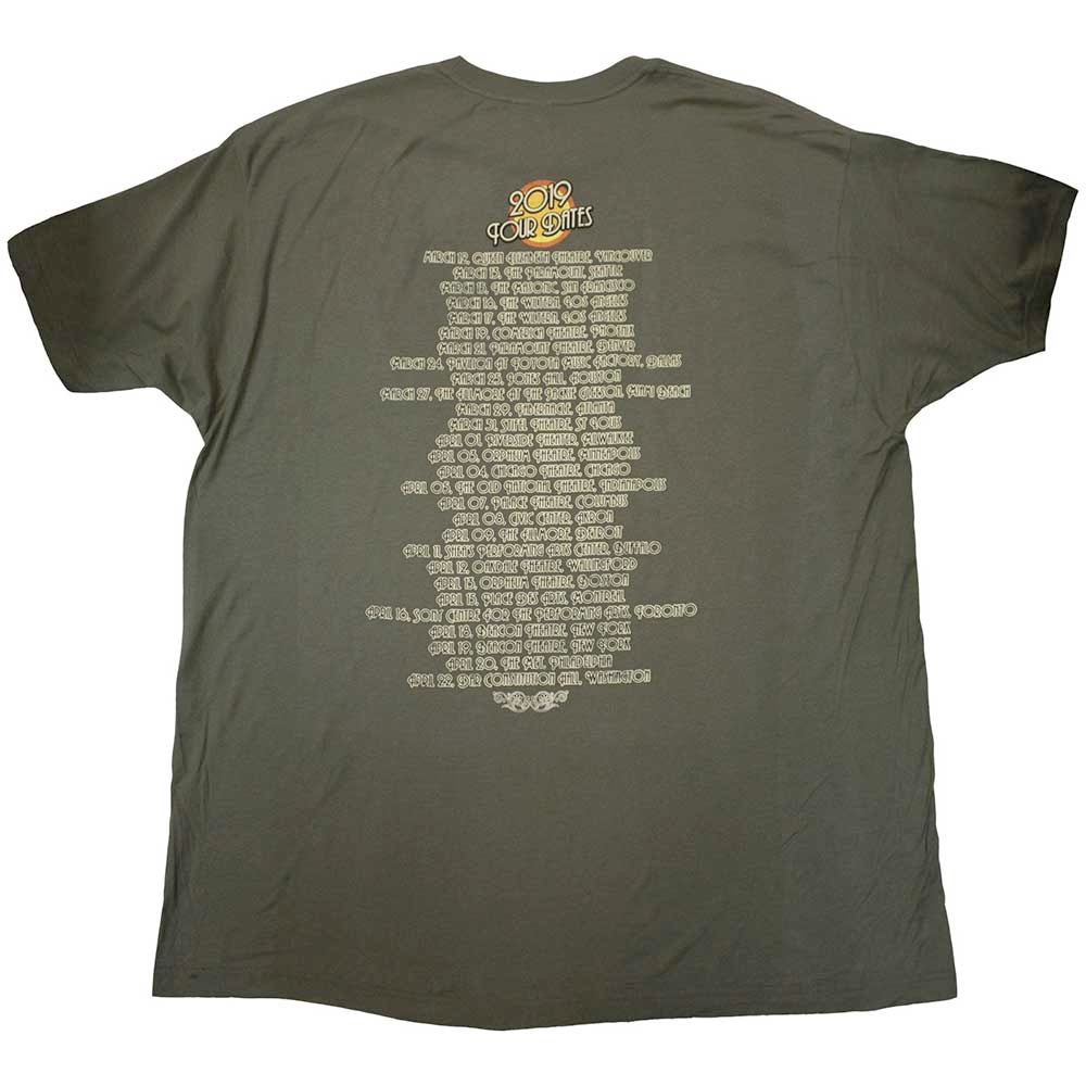 Nick Mason's Saucerful Of Secrets - Tour 2019 Heren Tshirt - Groen